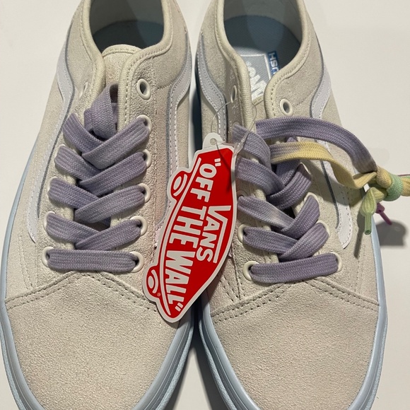 Vans Sentry Old Skool Marshmallow Suede Leather Upper NEW in Box Women's 8.5 - Picture 1 of 9